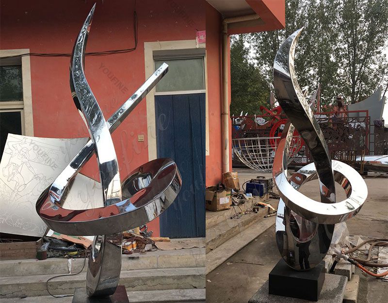 Stainless Steel Growth Sculpture