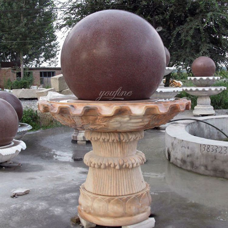 Stone Rolling Ball Fountain