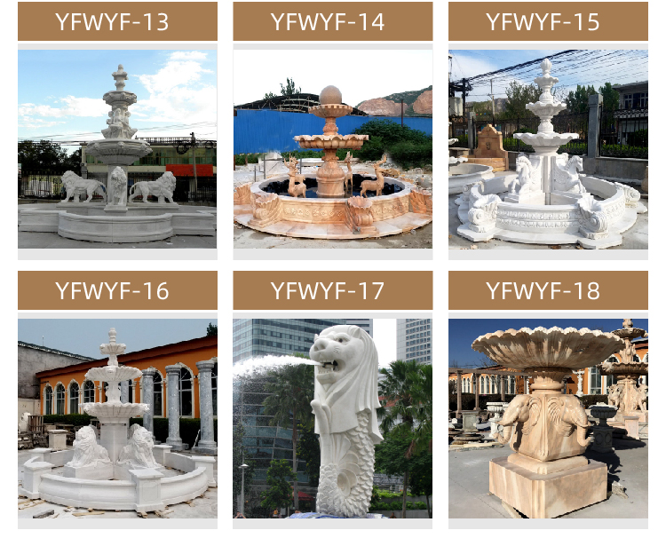 Online Marble Fountain Sales Offer Marble Animal Fountain with Horse for Sale MOKK-02