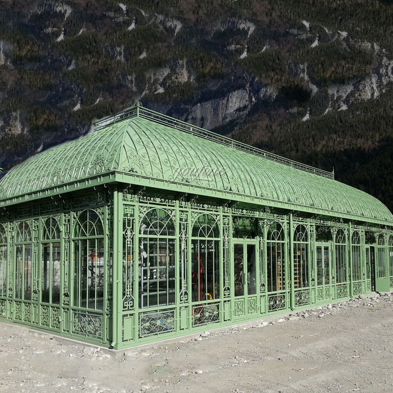 Wrought Iron Green House