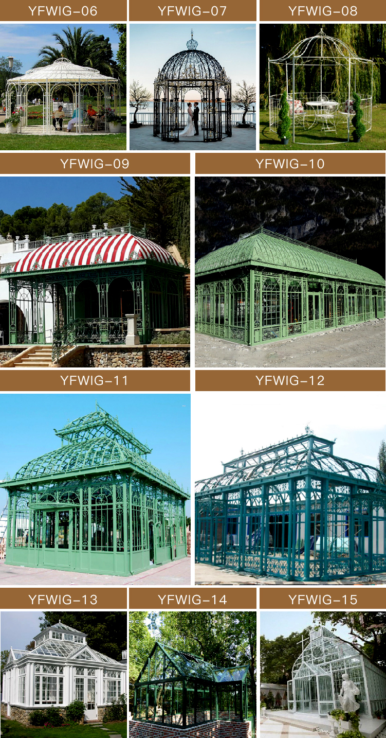 Wrought Iron Green House