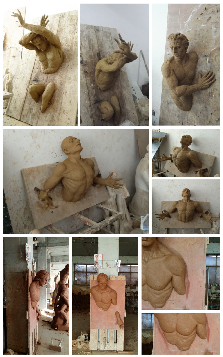 Matteo Pugliese Man Sculpture