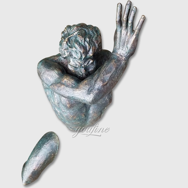 Bronze Matteo Pugliese Statue
