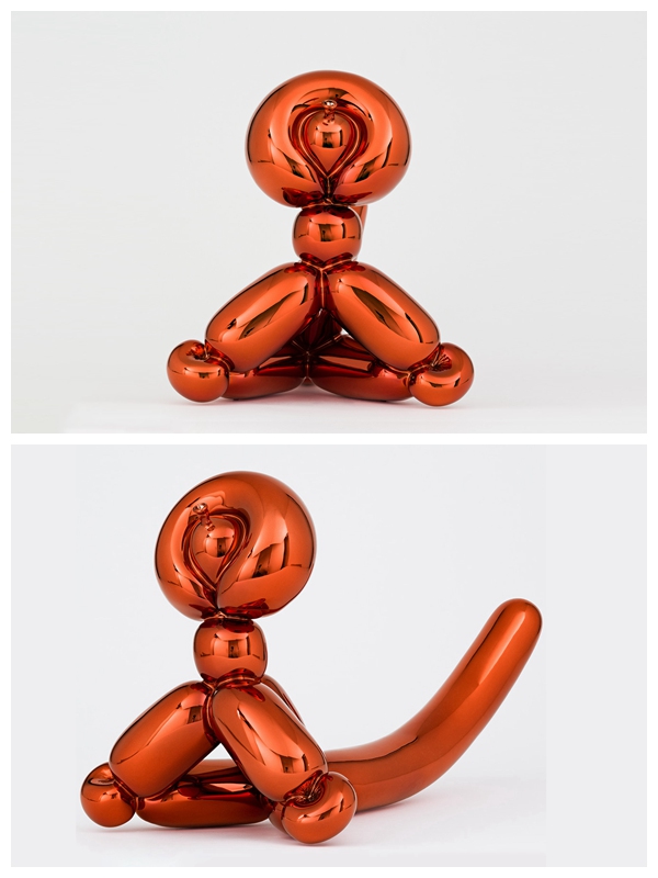 Stainless Steel Balloon Monkey Sculpture