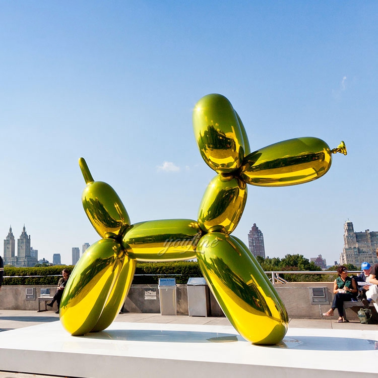 Stainless Steel Balloon Dog Sculpture