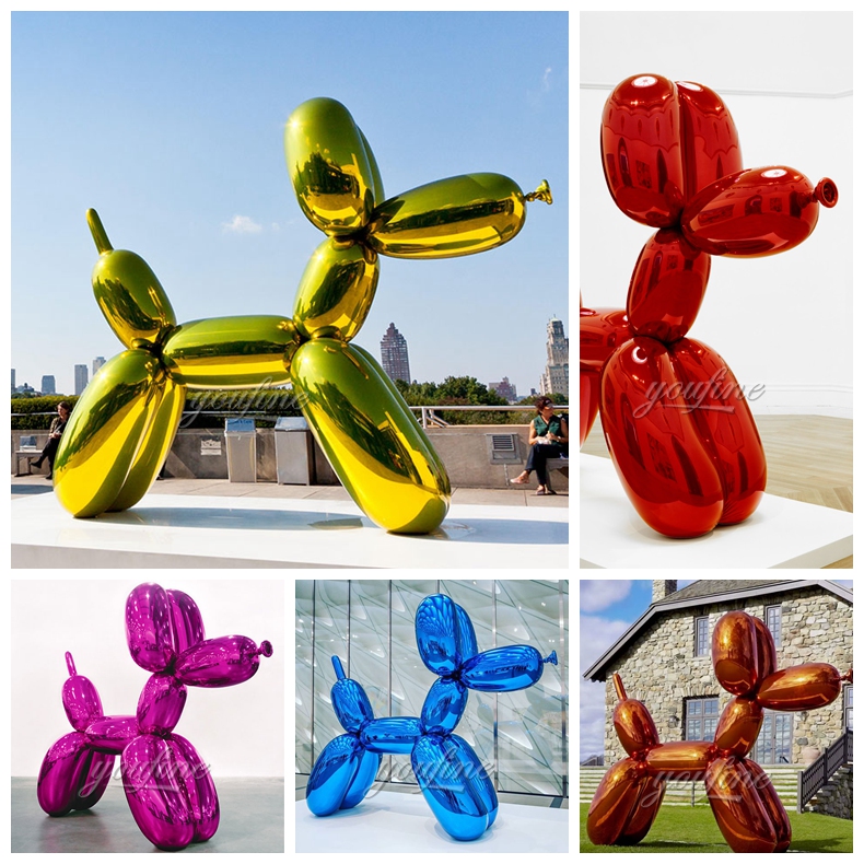 Stainless Steel Balloon Dog Sculpture