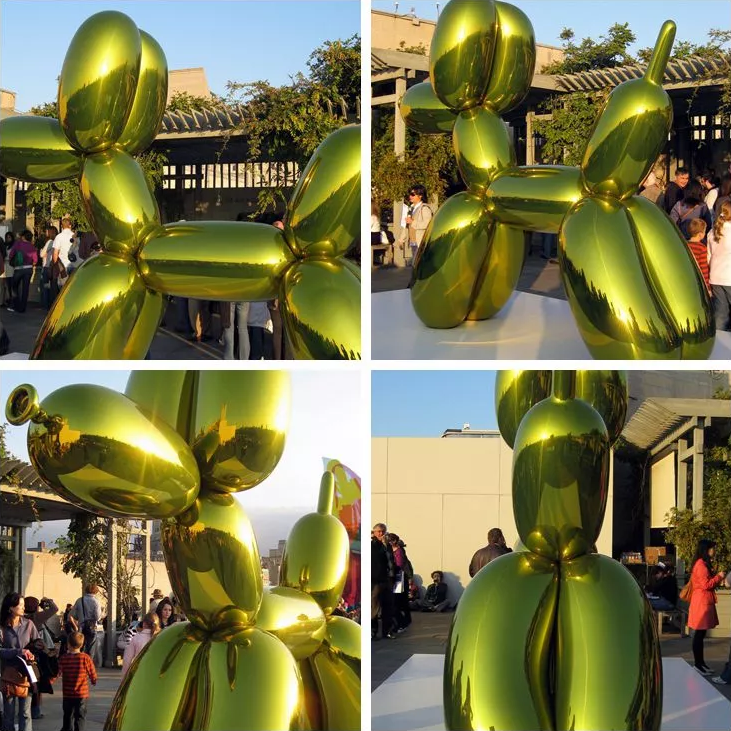 Stainless Steel Balloon Dog Sculpture