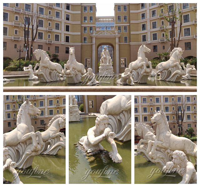 Large Marble Water Fountain