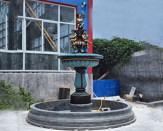 BRONZE-FOUNTAIN