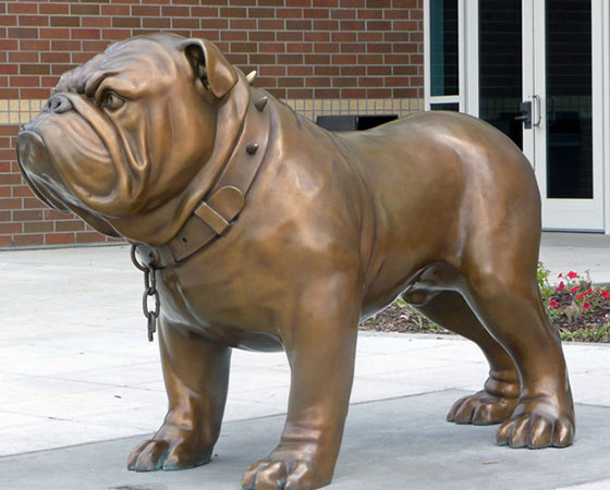 DOG-STATUE