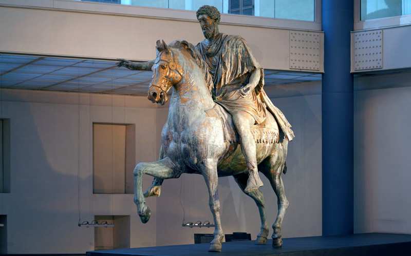 Equestrian Sculpture of Marcus Aurelius 1