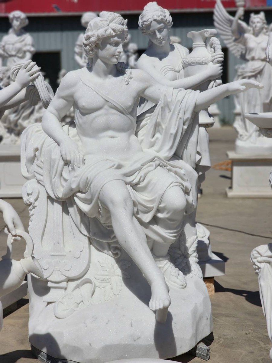 Apollo Bathing Statue