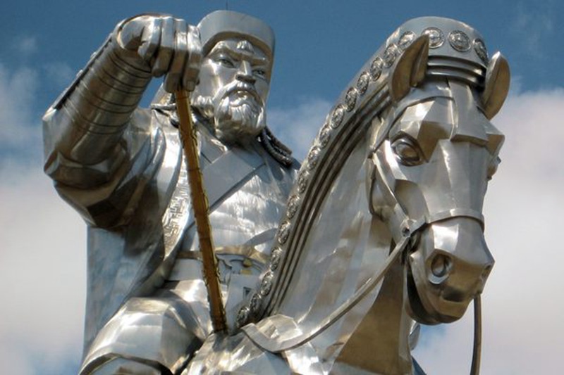 Genghis Khan in Mongolia