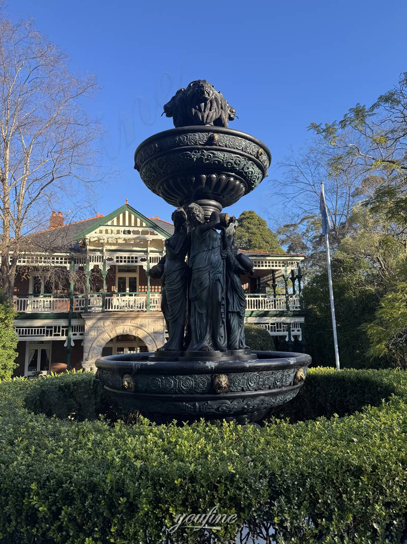 Australia Feedback of Bronze Female Fountain