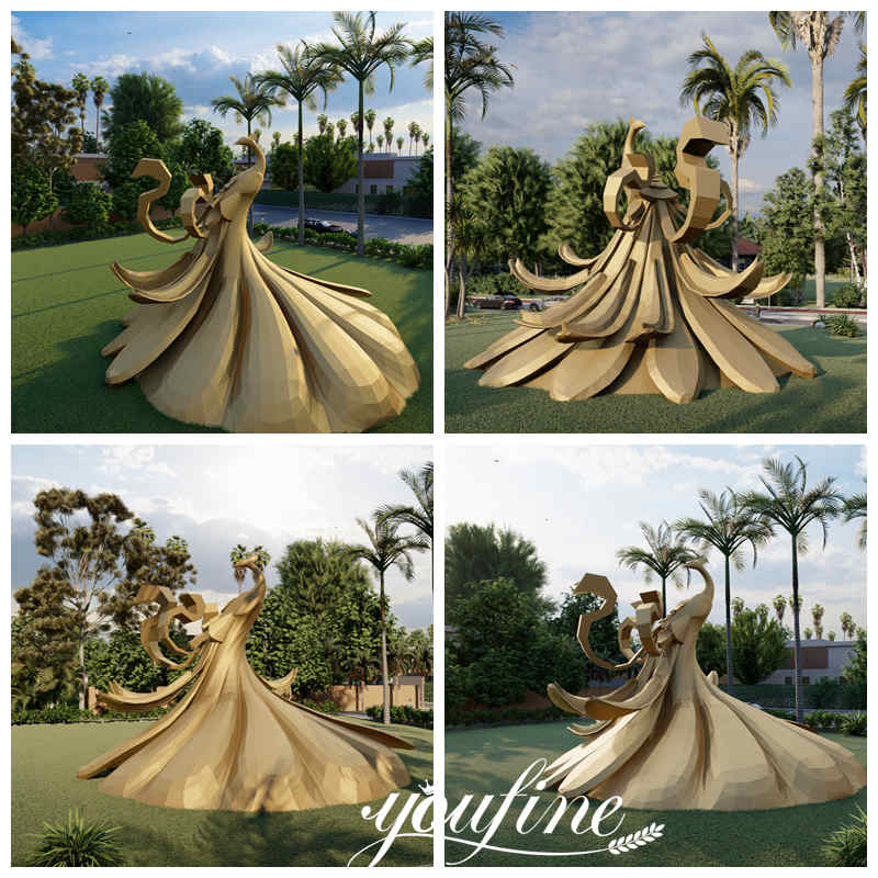 Beautiful peacock sculpture-Factory Supplier