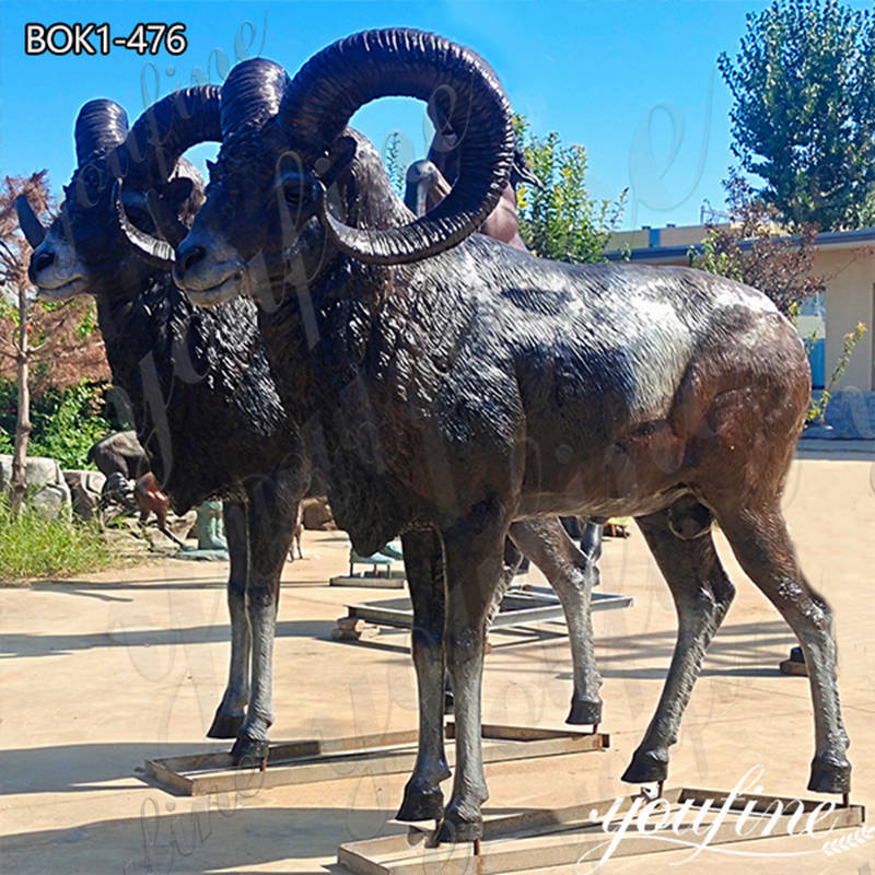 bighorn sheep bronze sculpture -YouFine