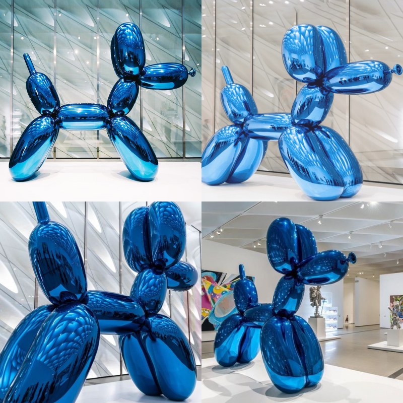 blue balloon dog