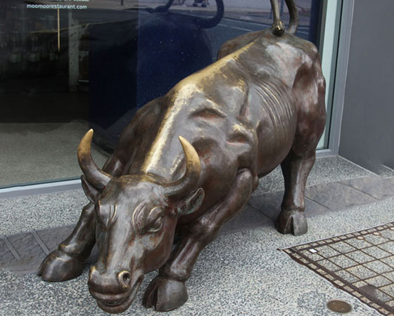 bronze-bull