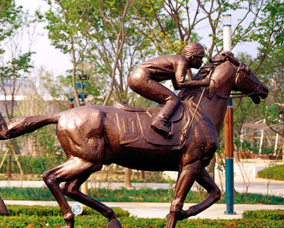 bronze-horse