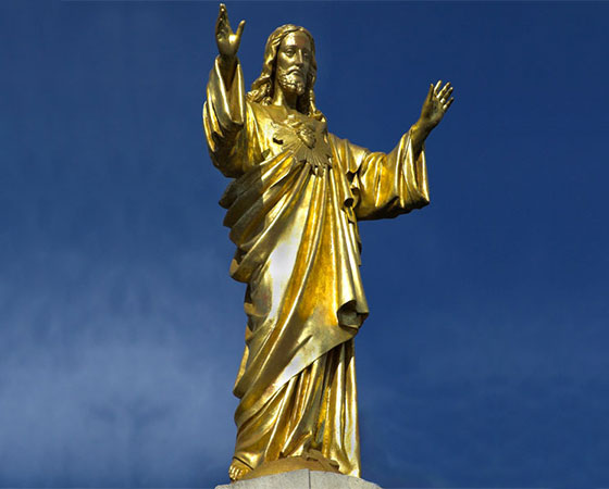 bronze-jesus