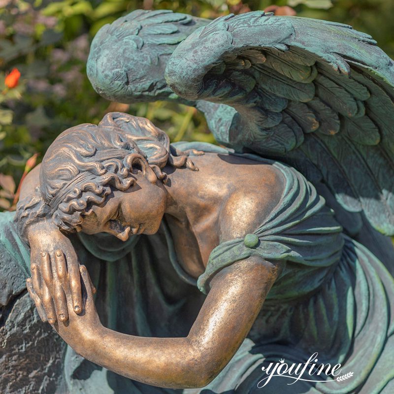Bronze angel garden statue- Factory Supplier
