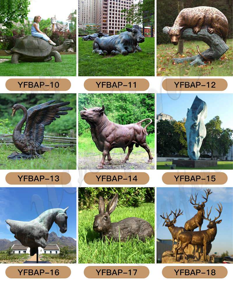 bronze animal sculpture-YouFine