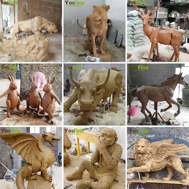 bronze animal statue model-YouFine