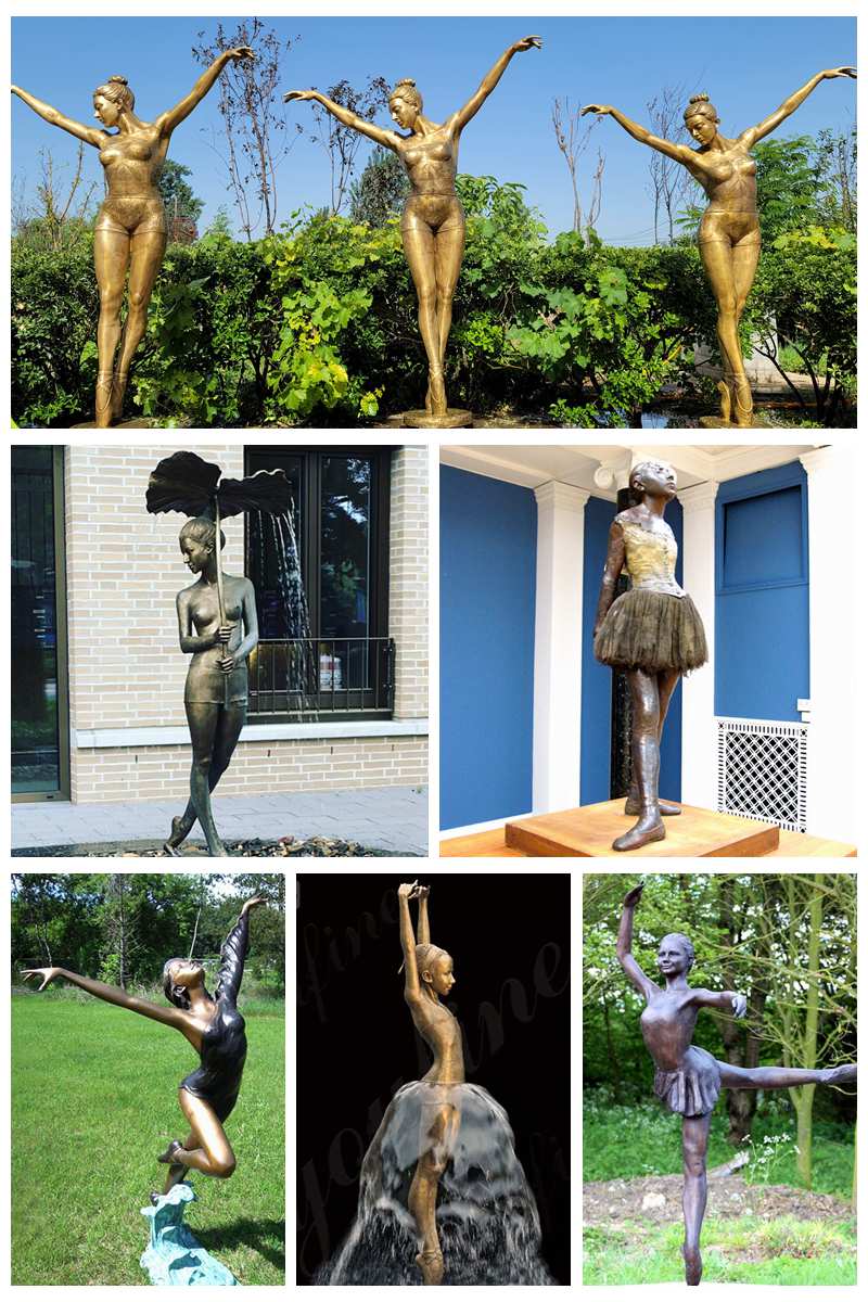 bronze ballerina statue -Factory Supplier