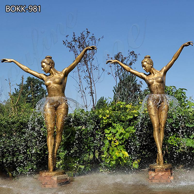 bronze ballet dancer sculpture -Factory Supplier