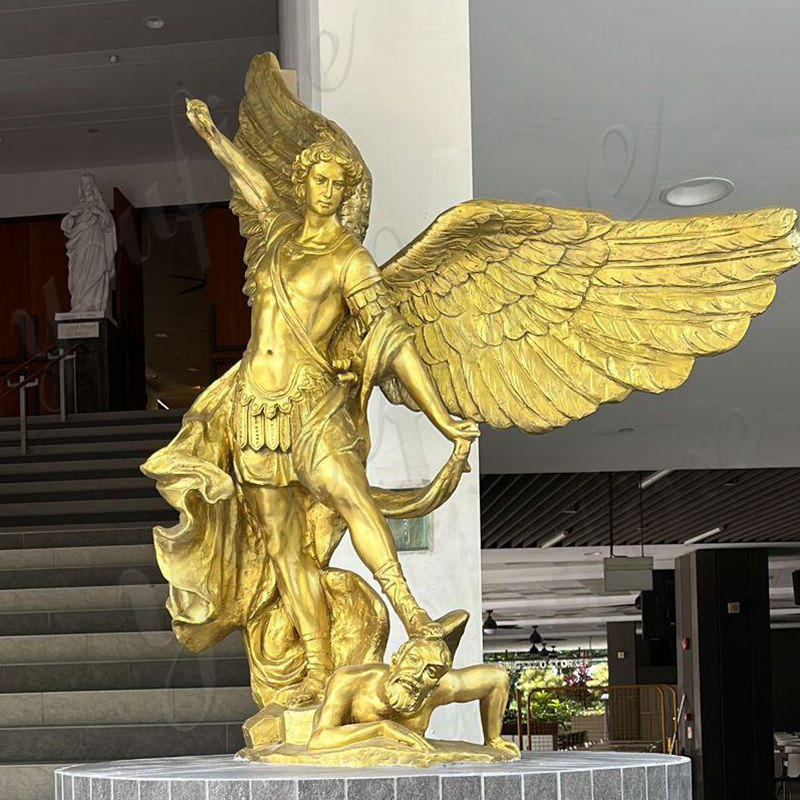 bronze guardian angel statue -YouFine Sculpture