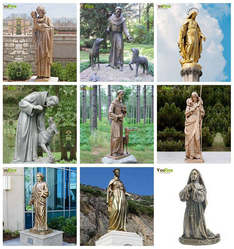 bronze religious statue -Factory Supplier