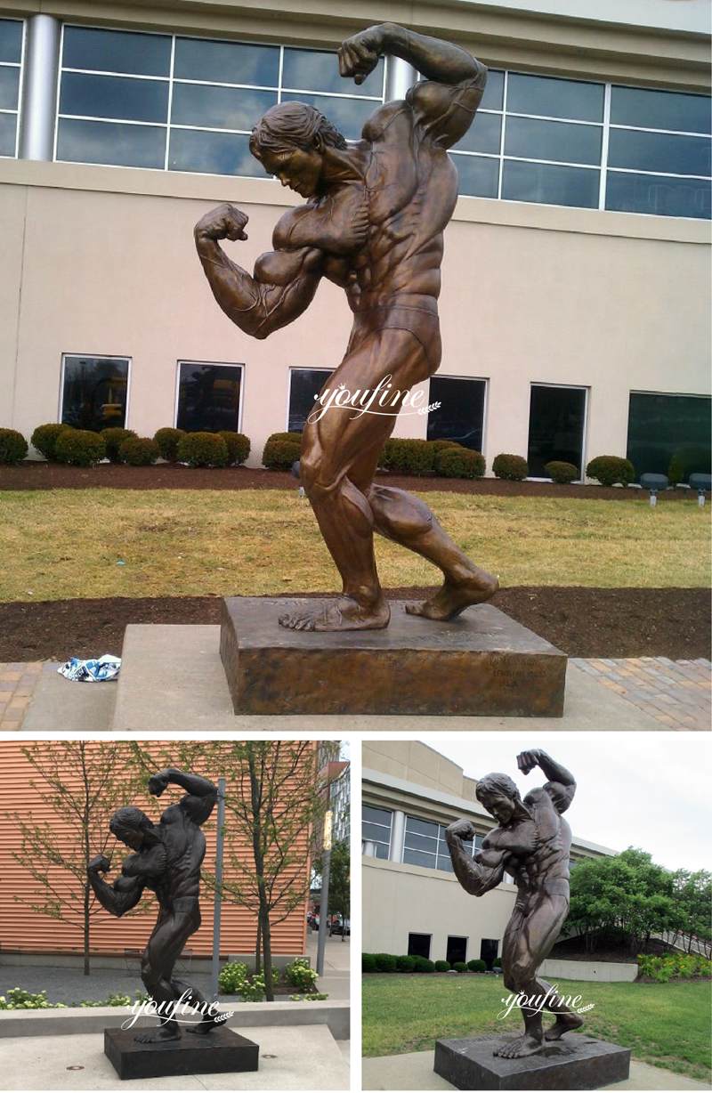 Bronze Schwarzenegger Sculpture