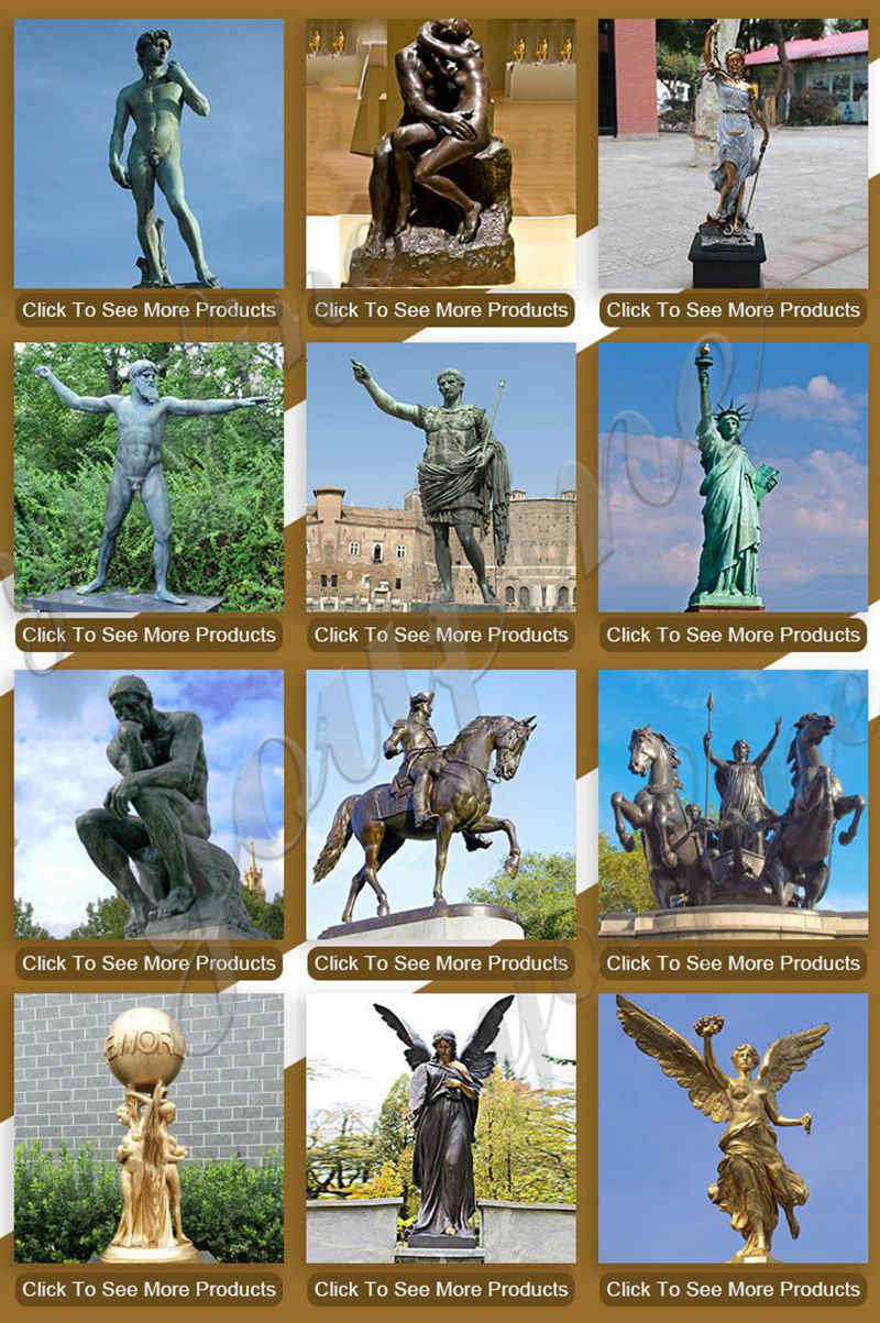 bronze statues famous -Factory Supplier