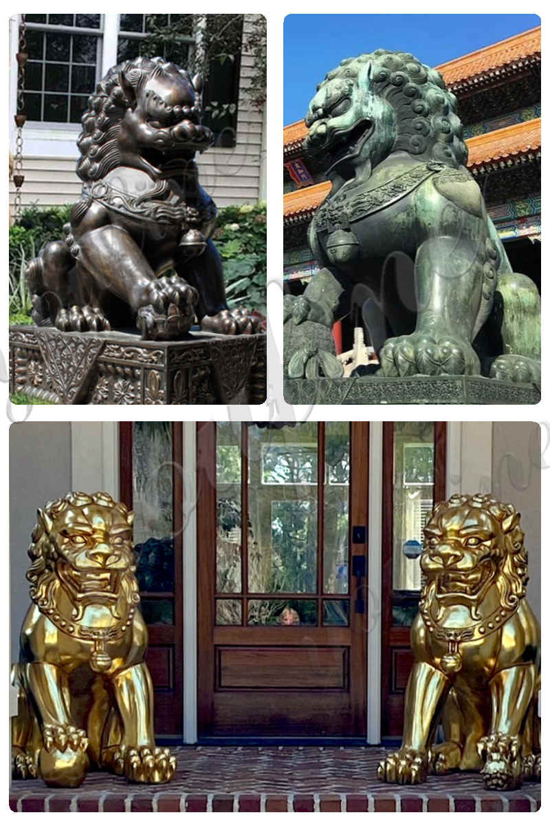 Chinese guardian lions for sale -Factory Supplier