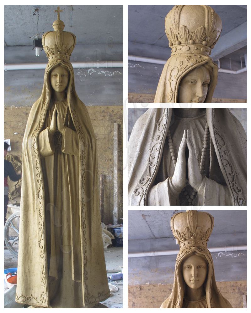 clay model of Our Lady of Fatima Statue-YouFine Sculpture