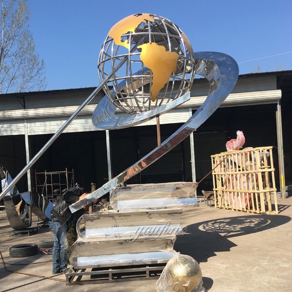 Professional marble sculpture, stainless steel sculpture, bronze sculpture factory