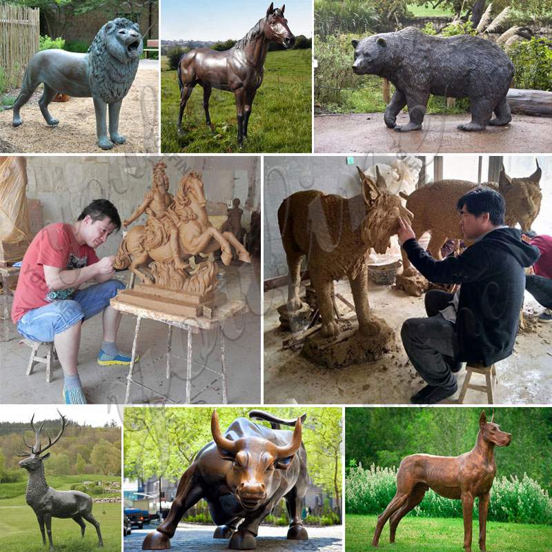customization for bronze animal sculptures-Factory Supplier
