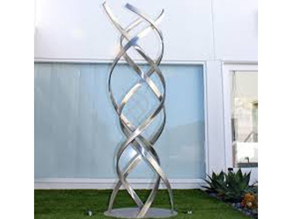 Outdoor Abstract Stainless Steel Sculpture