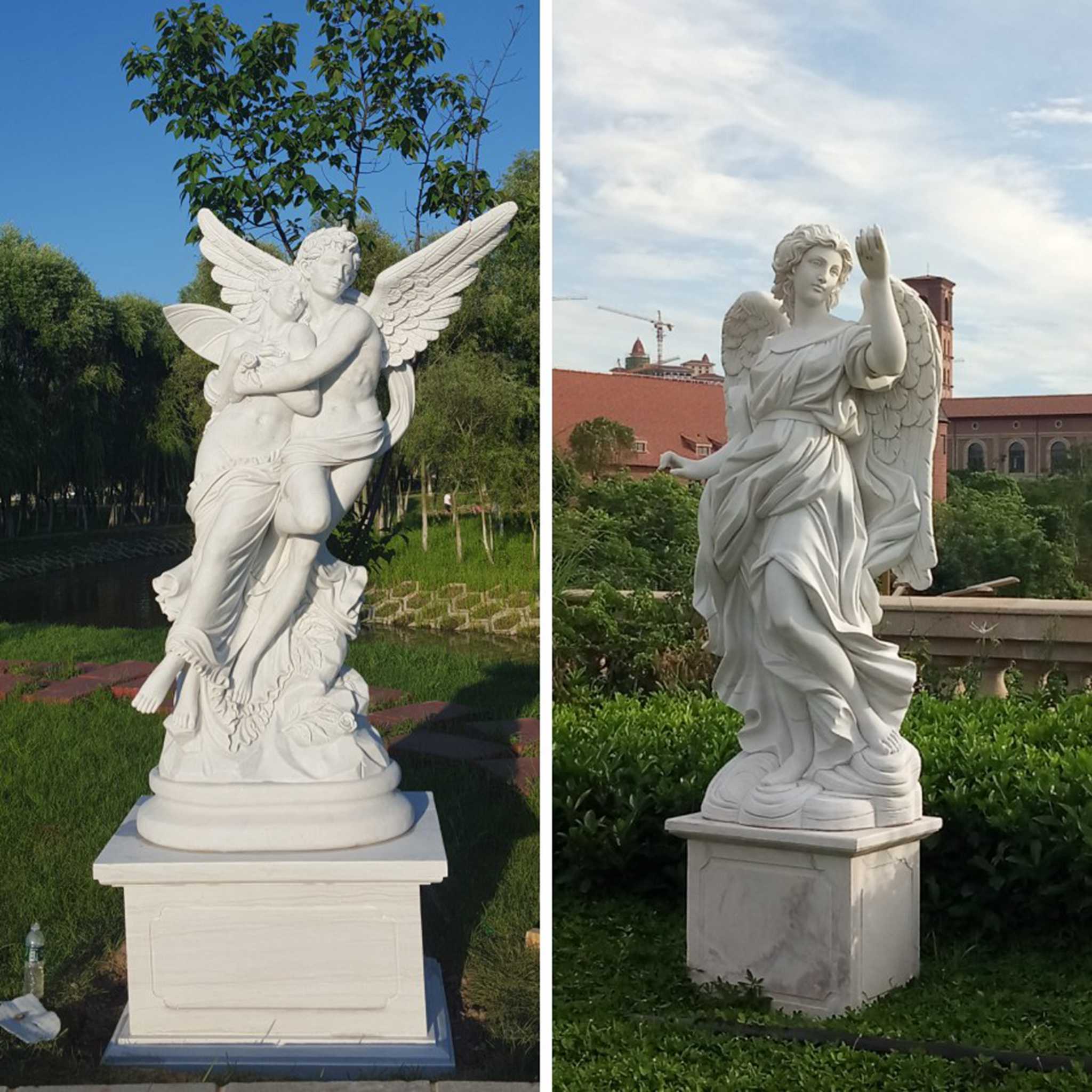 feedback of marble angel statue (5)