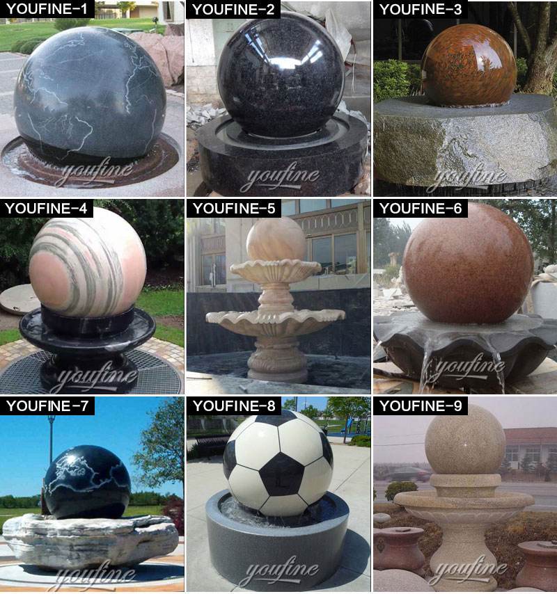 floating sphere water feature -Factory Supplier