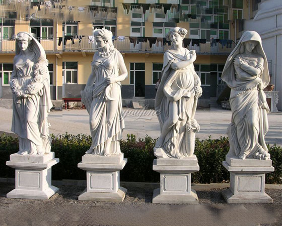 four-god-statue