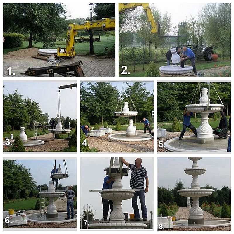 Marble Water Fountain From the Factory