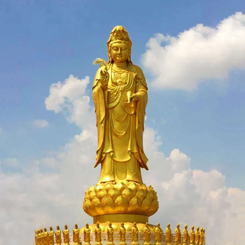 gold Buddha statue -YouFine Sculpture