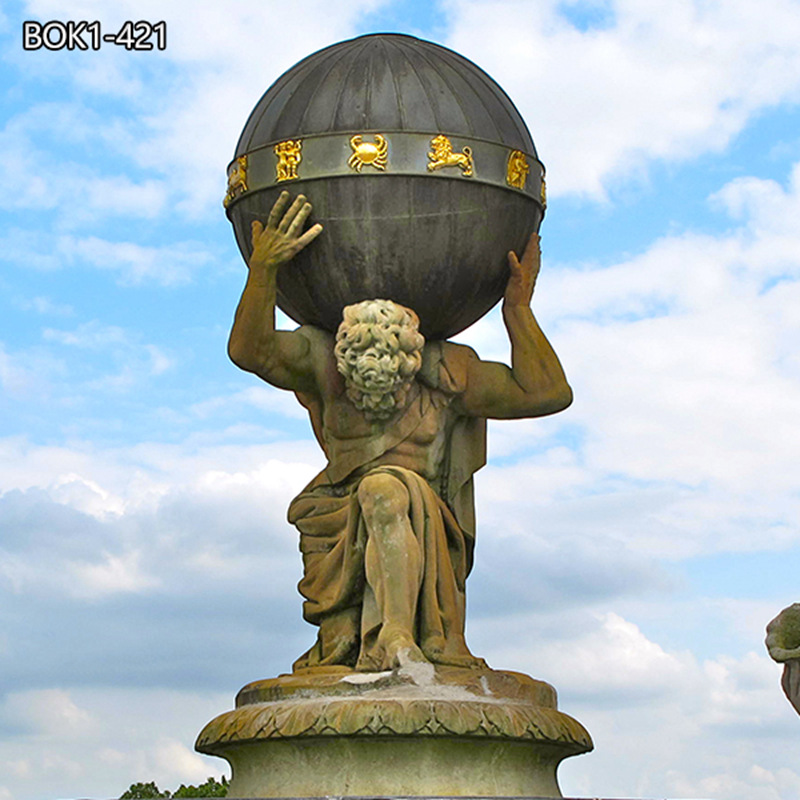 Great Art Bronze Geek Atlas Statue Replica for Sale in YouFine