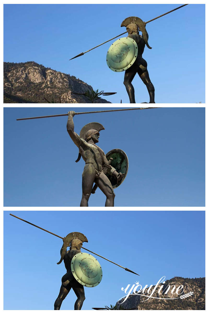 greek soldier statue2-Factory Supplier