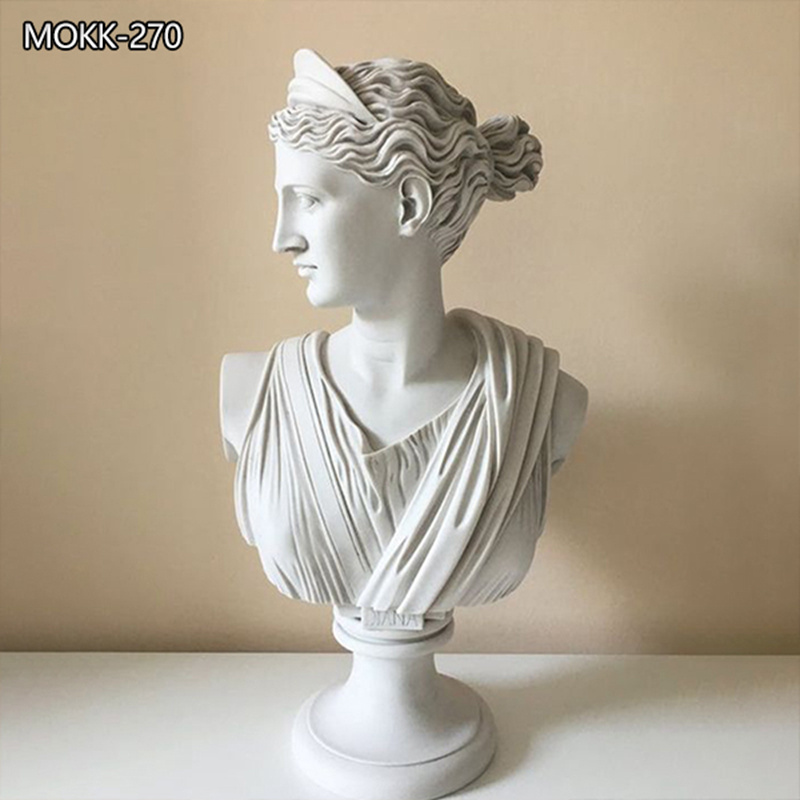 High Quality Marble Artemis Bust Statue Indoor Display