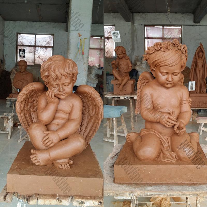Marble Angel Tombstone
