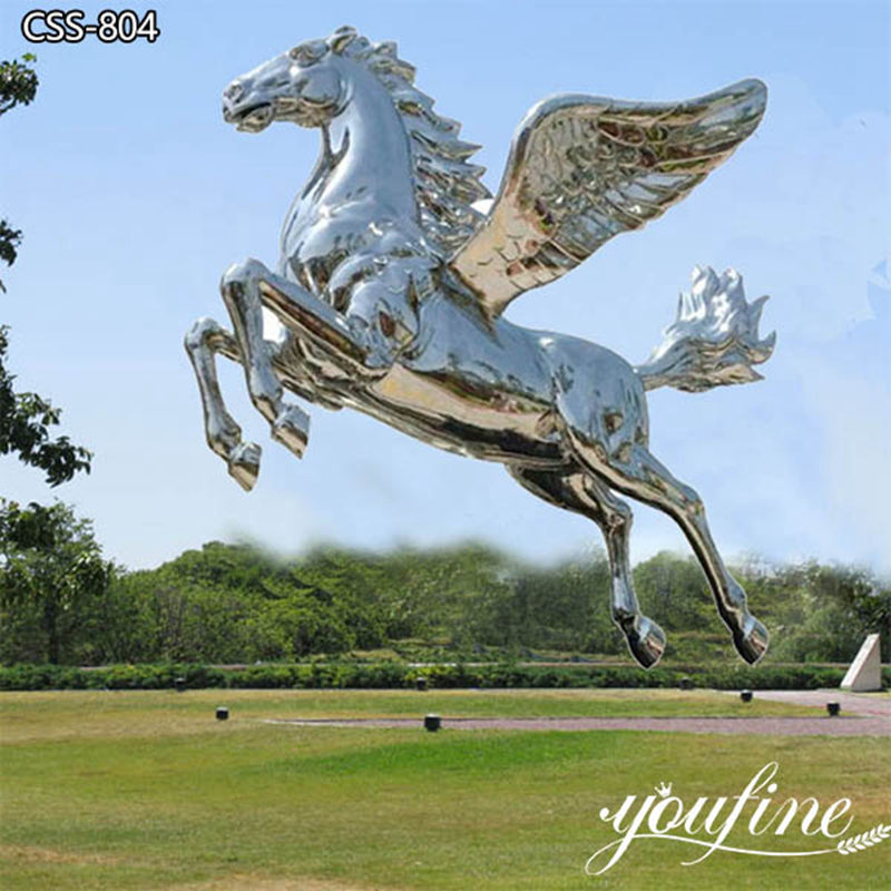 Large Metal Pegasus Statue-Factory Supplier