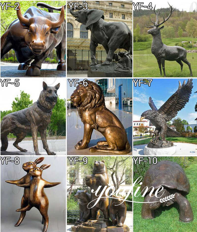 large outdoor animal statues - Factory Supplier
