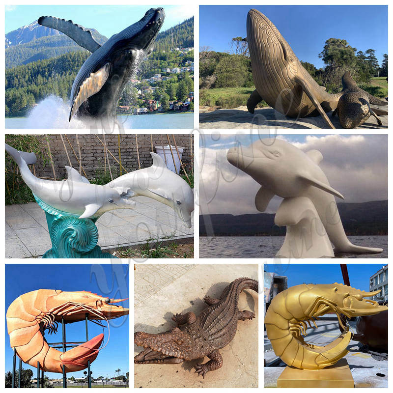 large outdoor fish statue -Factory Supplier